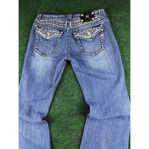 Y2K Miss Me Boot Studded Jeans - Picture 7 of 8